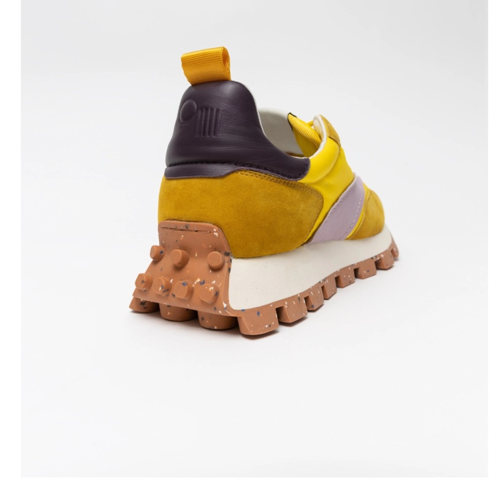Oncept Osaka Sneakers Elite Trainers Yellow Womens NEW Free People - Picture 4 of 6